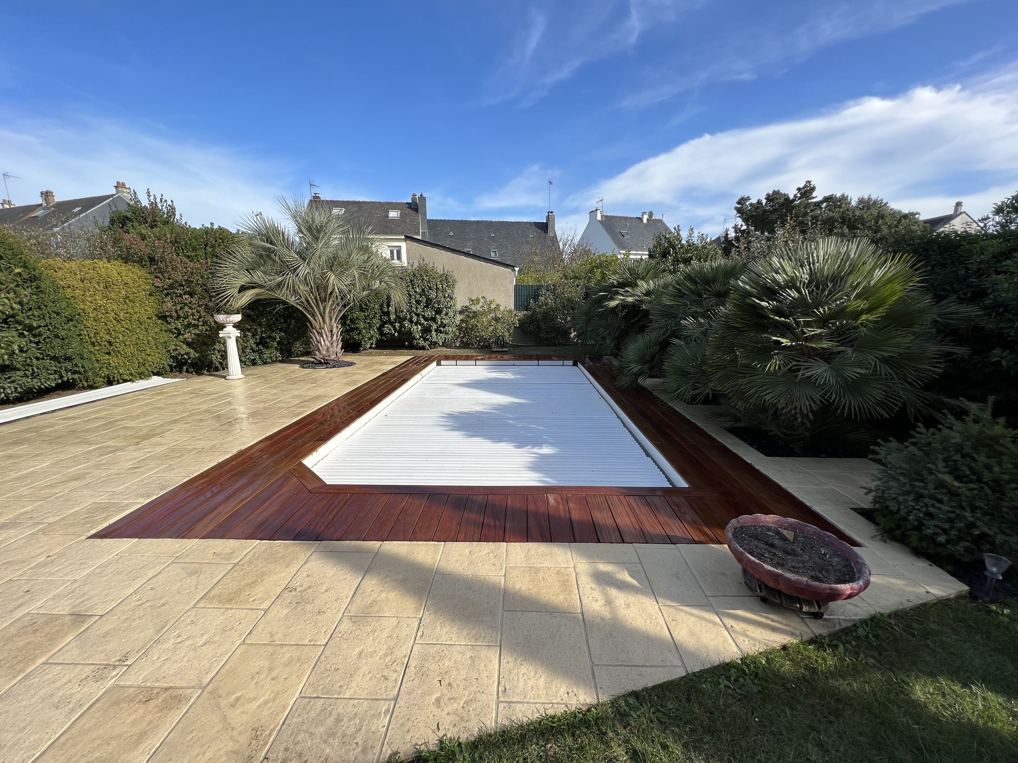 Terrasse bois ipé sur mesure, Trignac